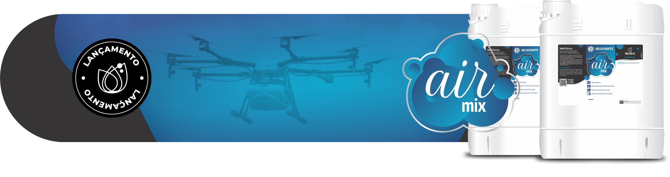 Drone: Entenda como preparar a calda corretamente com AirMix